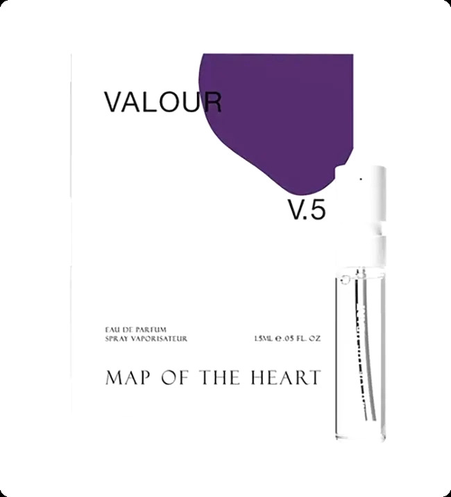 Миниатюра Map of the Heart Purple Heart V5 Valour Парфюмерная вода 1.5 мл - пробник духов