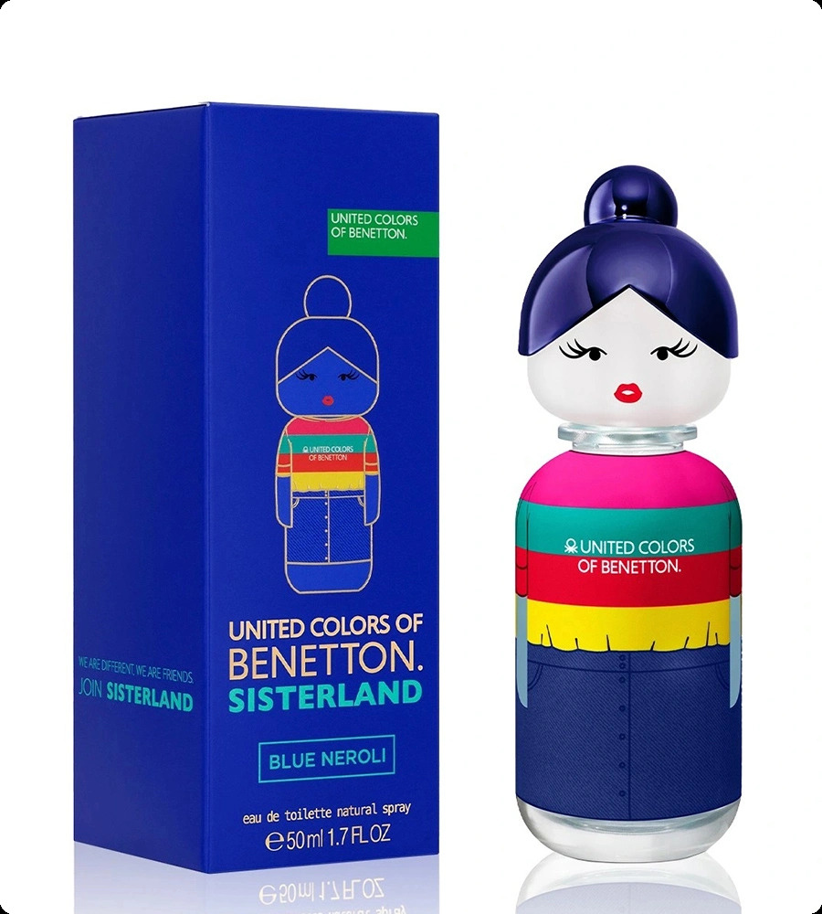 Benetton Blue Neroli Туалетная вода 50 мл для женщин