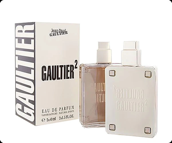 Jean Paul Gaultier Gaultier 2 Набор (парфюмерная вода 40 мл x 2 шт.) для женщин и мужчин