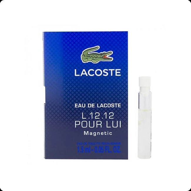 Миниатюра Lacoste Eau de Lacoste L 12 12 Magnetic Pour Lui Туалетная вода 1.5 мл - пробник духов