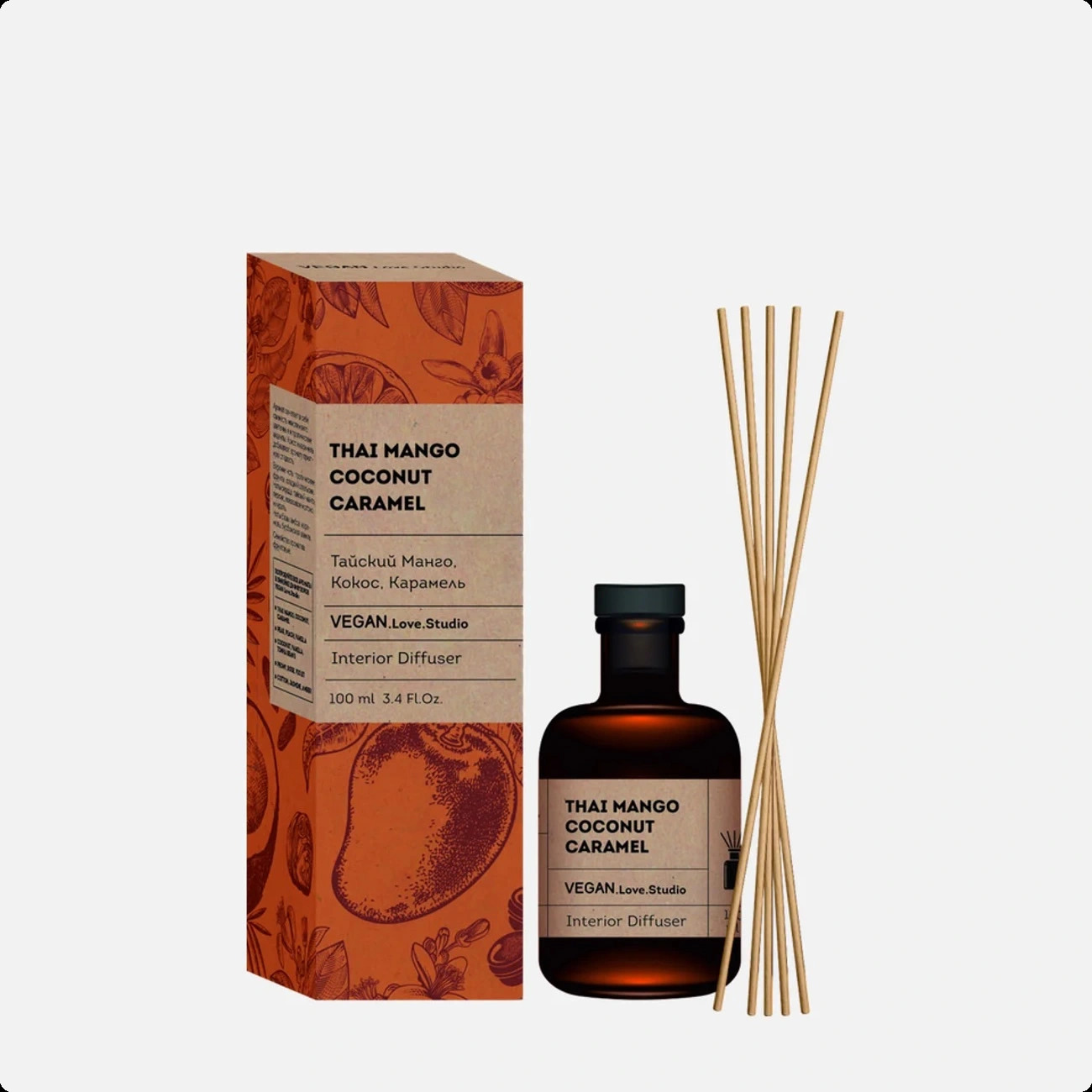 Дельта парфюм Тайское манго кокос карамель для женщин и мужчин