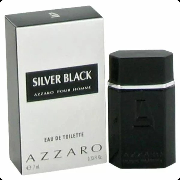 Миниатюра Azzaro Silver Black Туалетная вода 7 мл - пробник духов