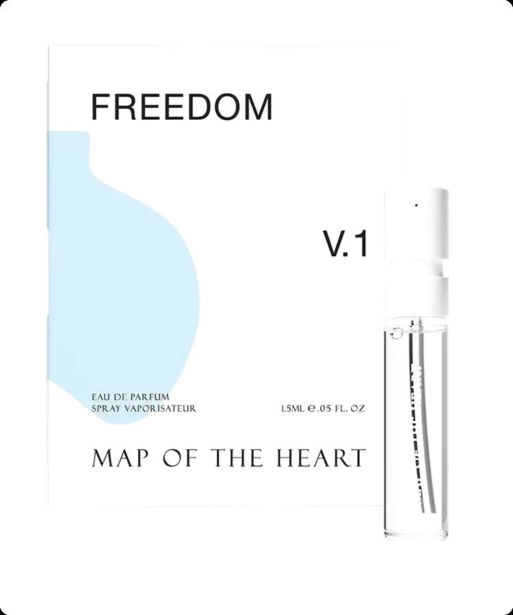 Миниатюра Map of the Heart Clear Heart V1 Freedom Парфюмерная вода 1.5 мл - пробник духов