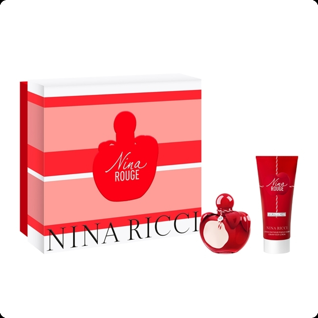 Nina Ricci Nina Rouge Набор (туалетная вода 50 мл + лосьон для тела 75 мл) для женщин