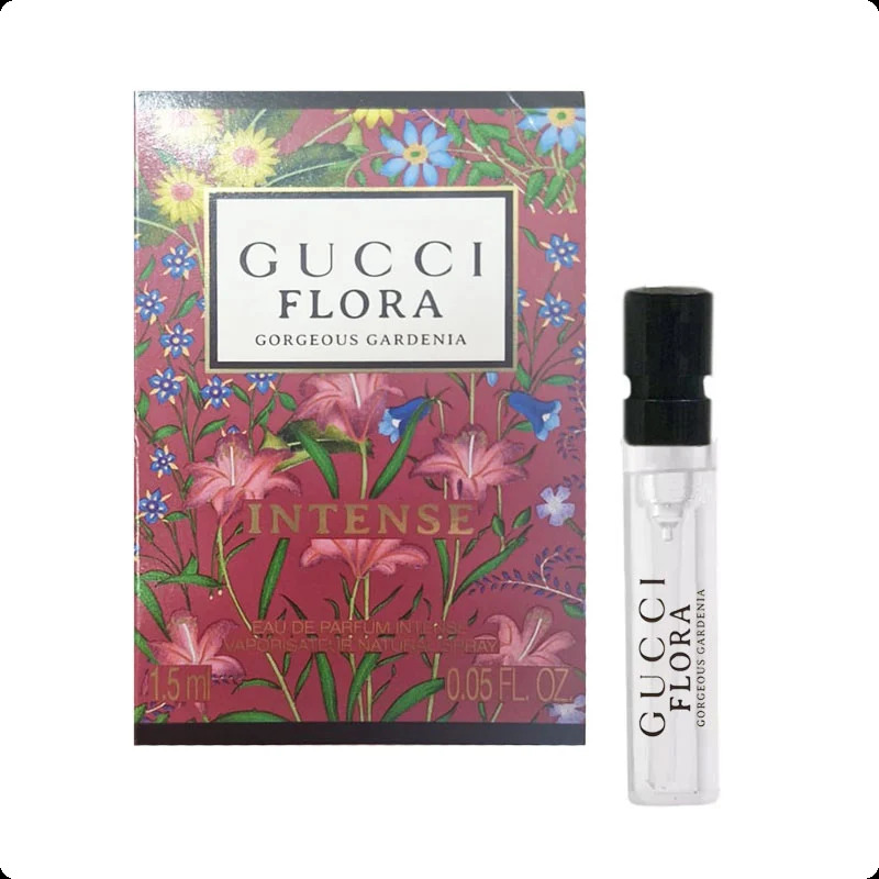 Миниатюра Gucci Flora Gorgeous Gardenia Intense Парфюмерная вода 1.5 мл - пробник духов
