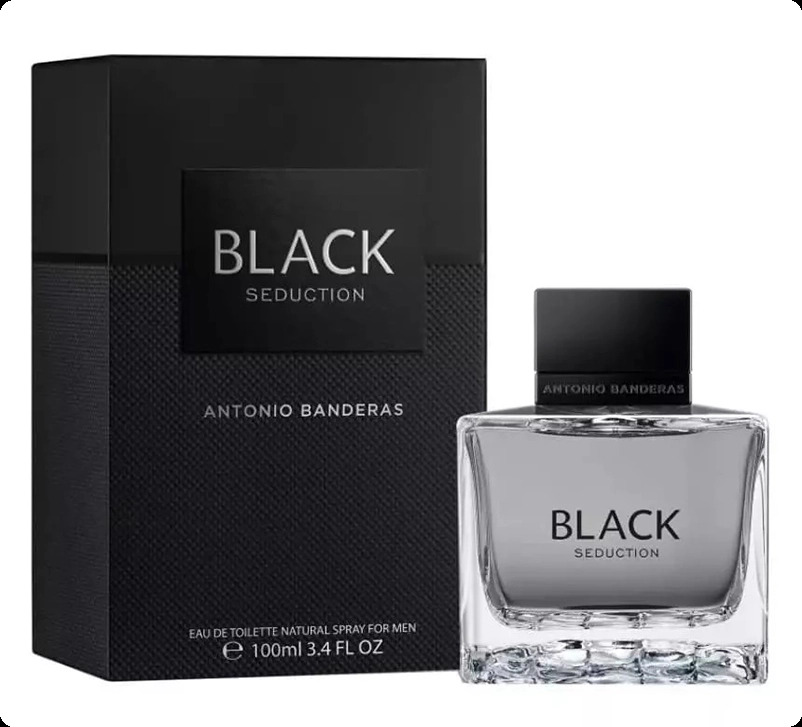 Antonio Banderas Black Seduction Туалетная вода 100 мл для мужчин