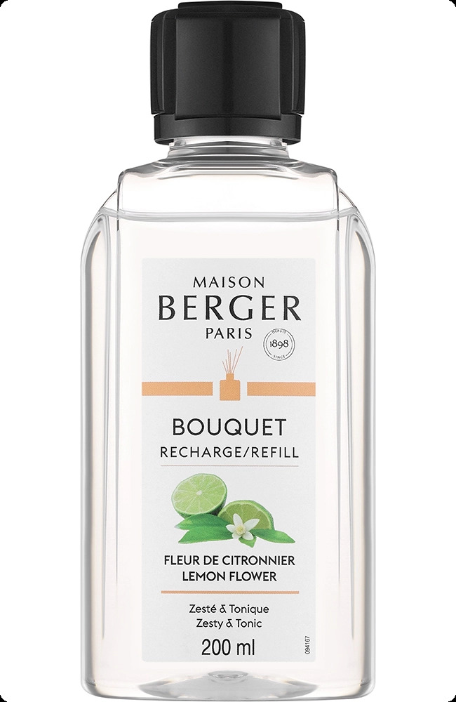 Maison Berger Lemon Flower Диффузор (запаска) 200 мл для женщин и мужчин