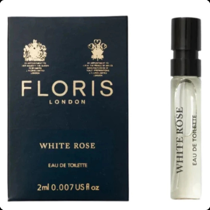 Миниатюра Floris White Rose Туалетная вода 2 мл - пробник духов
