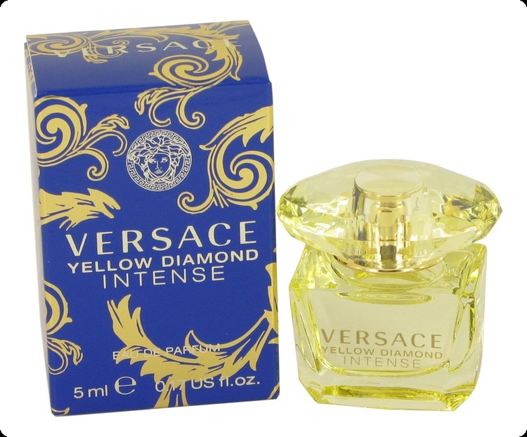 Миниатюра Versace Yellow Diamond Intense Парфюмерная вода 5 мл - пробник духов