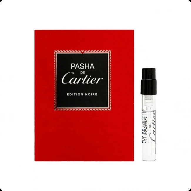 Миниатюра Cartier Pasha Edition Noire Туалетная вода 1.5 мл - пробник духов