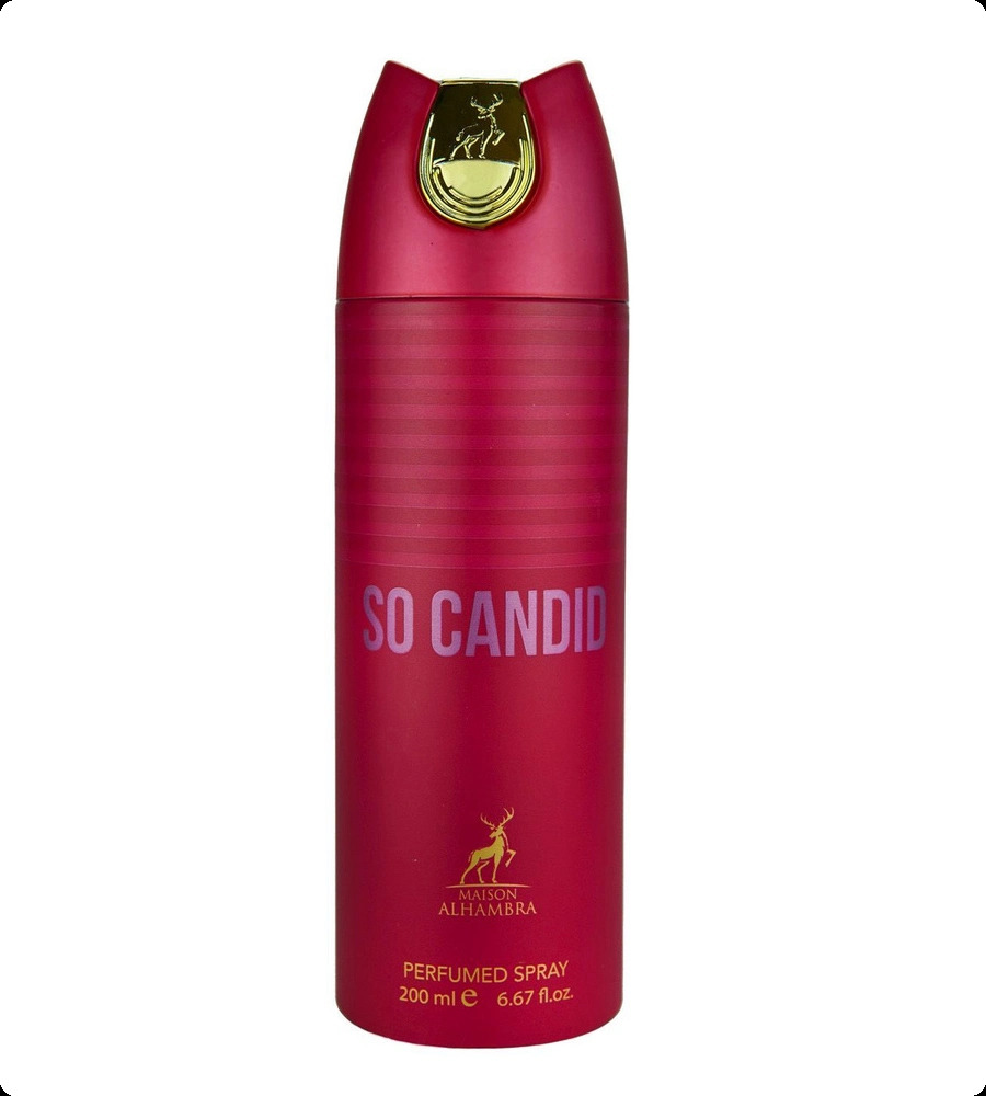 Alhambra So Candid Дезодорант-спрей 200 мл для женщин и мужчин