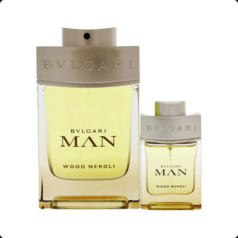 Bvlgari Bvlgari Man Wood Neroli Набор (парфюмерная вода 100 мл + парфюмерная вода 15 мл) для мужчин
