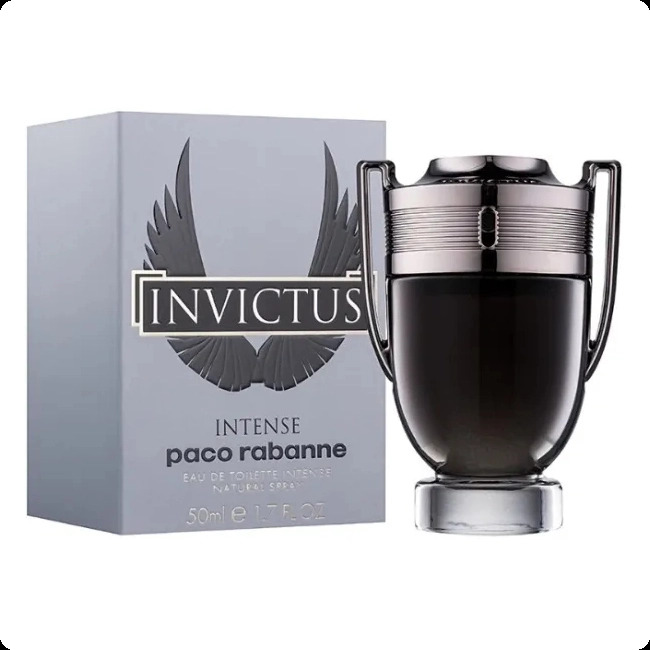 Paco Rabanne Invictus Intense Туалетная вода 50 мл для мужчин