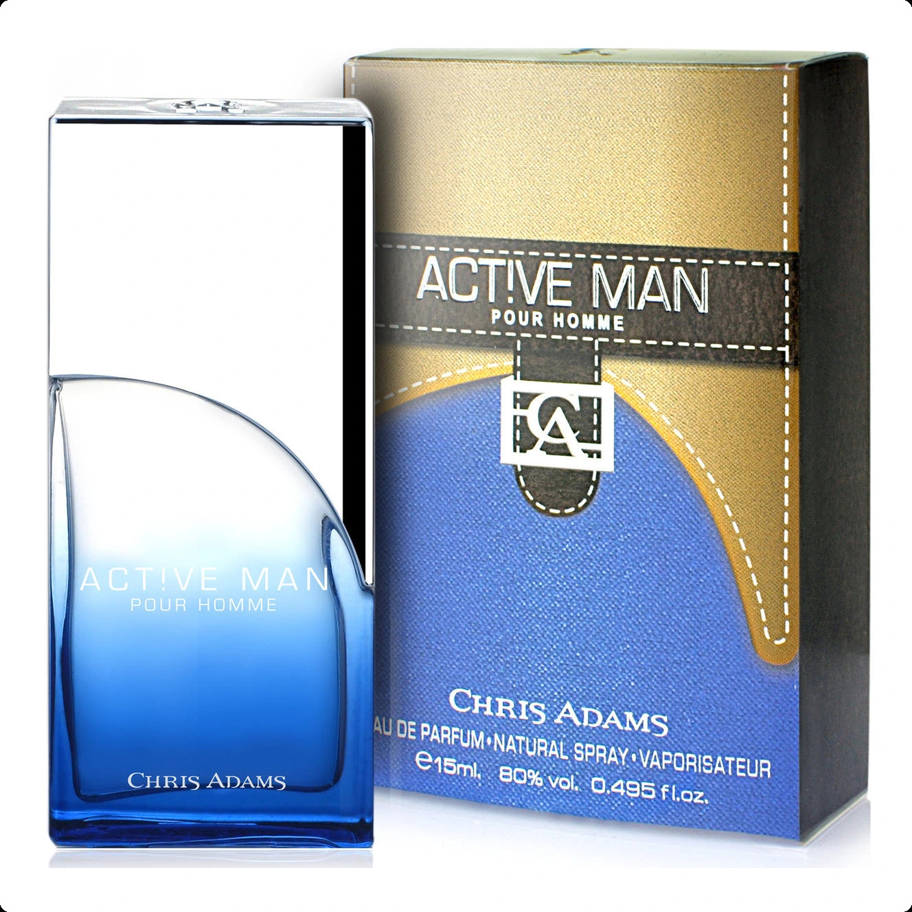 Chris Adams Active Man Парфюмерная вода 15 мл для мужчин