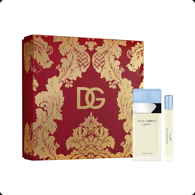 Dolce & Gabbana Light Blue Набор (туалетная вода 100 мл + туалетная вода 10 мл) для женщин