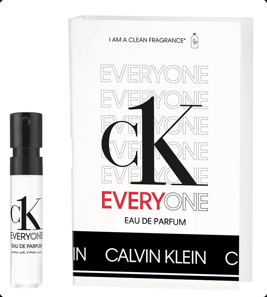 Миниатюра Calvin Klein CK Everyone Eau de Parfum Парфюмерная вода 1 мл - пробник духов