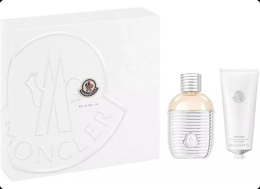 Moncler Moncler pour Femme Набор (парфюмерная вода 60 мл + лосьон для тела 100 мл) для женщин