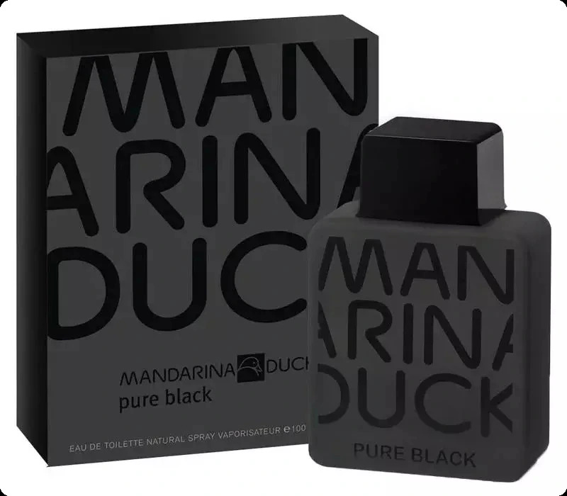 Mandarina Duck Pure Black Туалетная вода 100 мл для мужчин