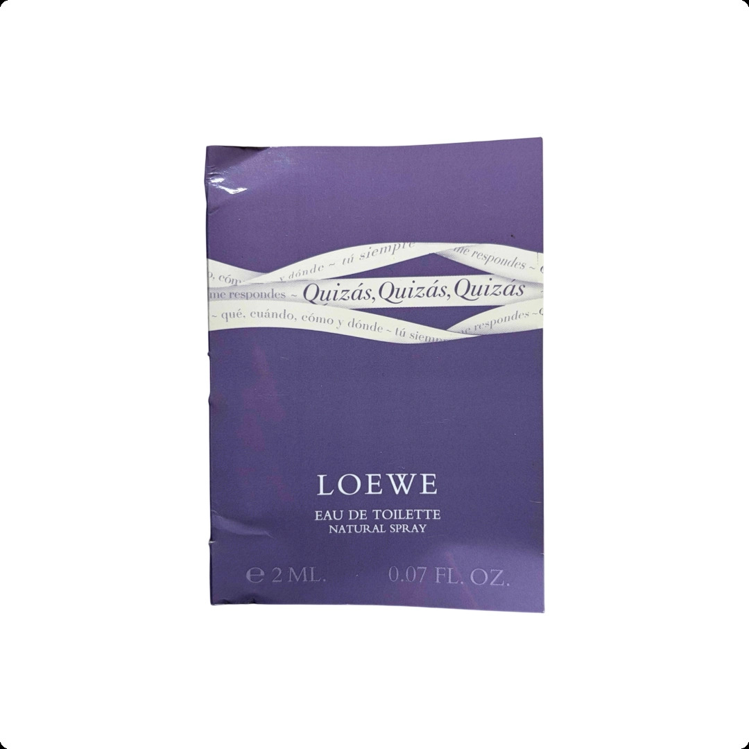 Миниатюра Loewe Quizas Quizas Quizas Туалетная вода 2 мл - пробник духов