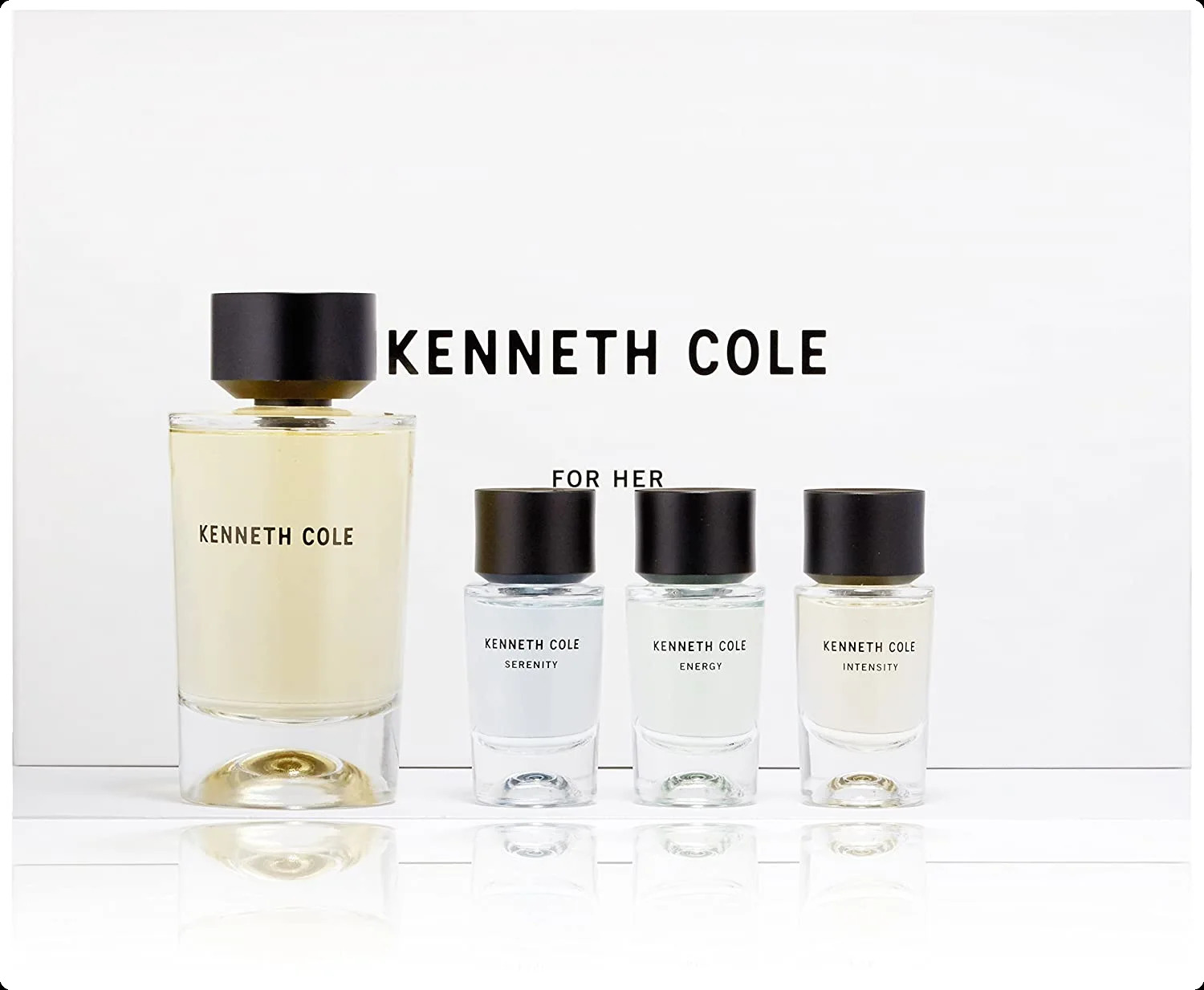 Kenneth Cole Kenneth Cole for Her Набор (парфюмерная вода 100 мл + парфюмерная вода 15 мл + парфюмерная вода 15 мл + парфюмерная вода 15 мл) для женщин
