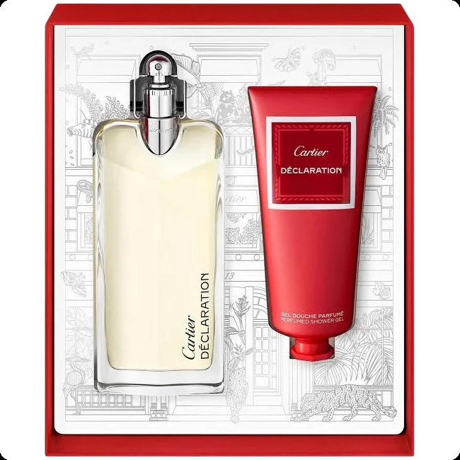 Cartier Declaration Набор (туалетная вода 100 мл + гель для душа 100 мл) для мужчин