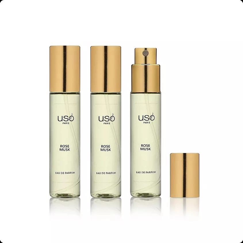 Uso Creation Rose Musk Набор (парфюмерная вода 15 мл x 3 шт.) для женщин