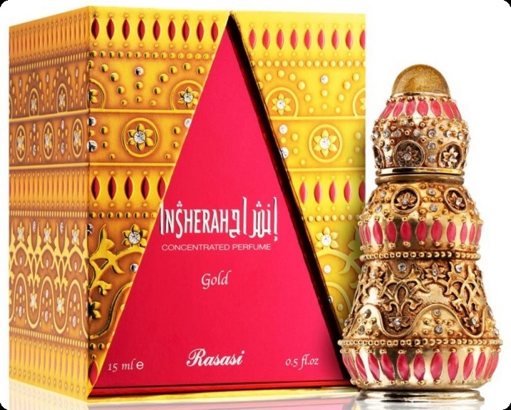 Rasasi Insherah Gold Масляные духи 15 мл для женщин