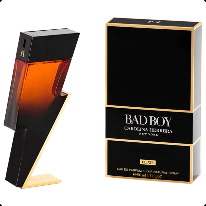 Carolina Herrera Bad Boy Elixir Парфюмерная вода 50 мл для мужчин