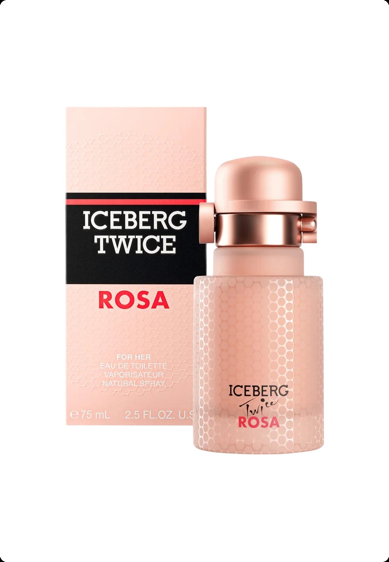 Iceberg Twice Rosa Туалетная вода 75 мл для женщин