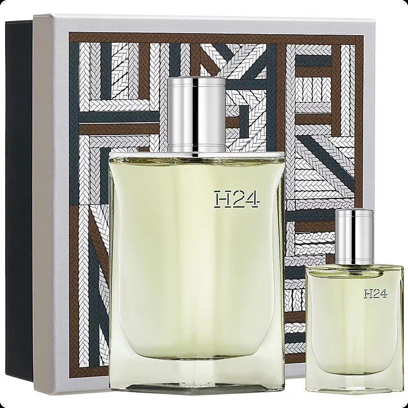 Hermes H24 Eau de Parfum Набор (парфюмерная вода 100 мл + парфюмерная вода 12.5 мл) для мужчин