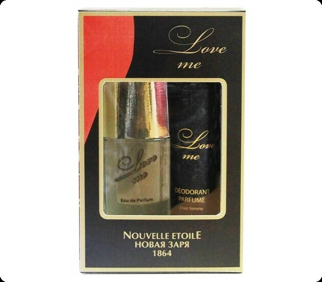 Nouvelle Etoile Love Me Набор (парфюмерная вода 50 мл + дезодорант-спрей 75 мл) для женщин