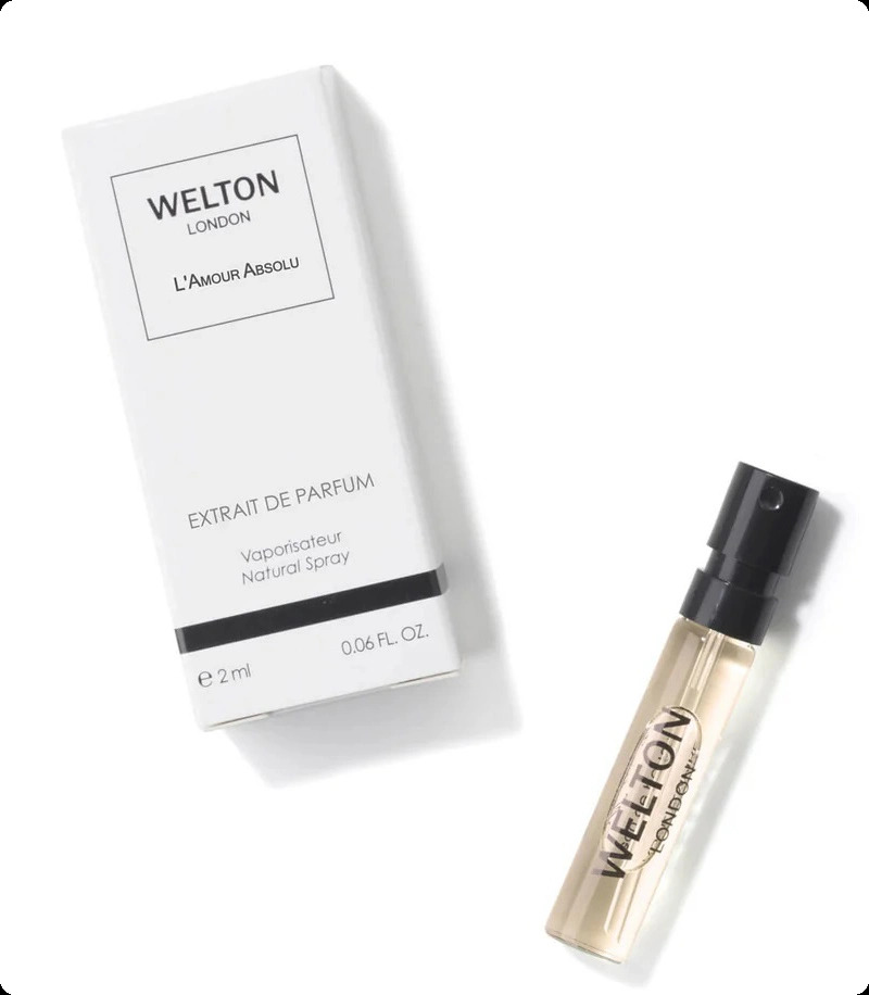 Миниатюра Welton London L Amour Absolu Духи 2 мл - пробник духов