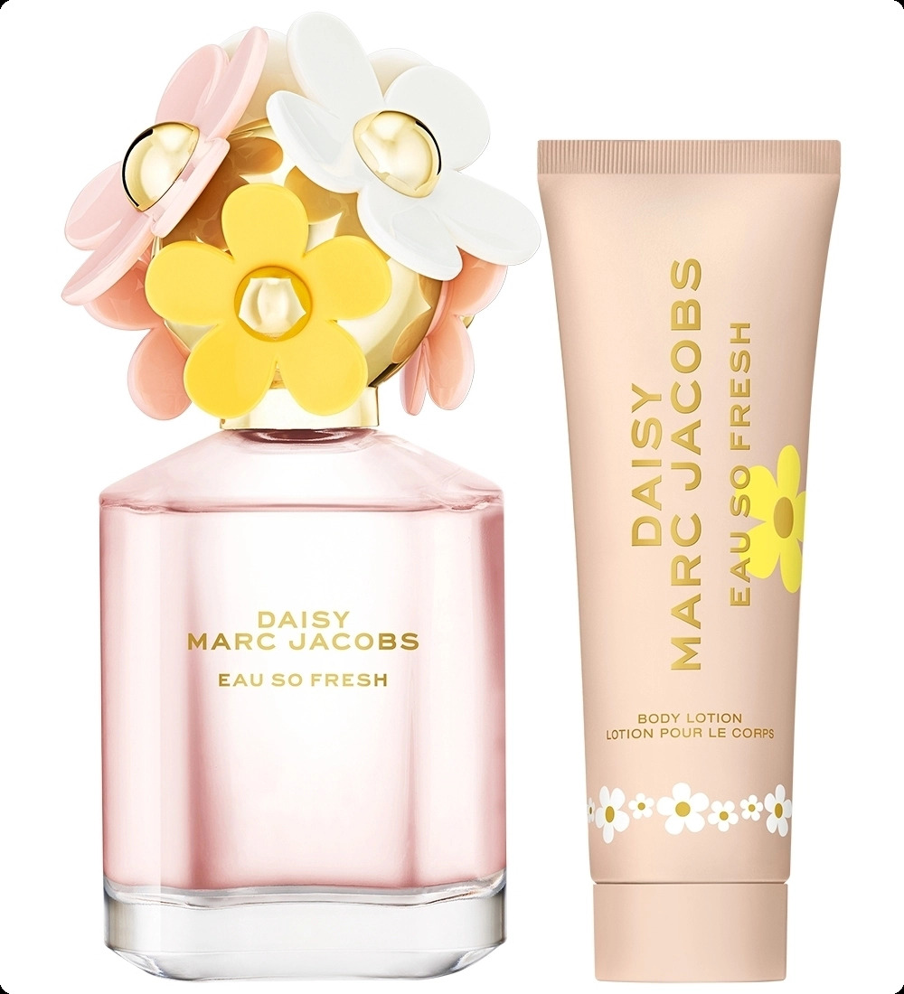 Marc Jacobs Daisy Eau So Fresh Набор (туалетная вода 75 мл + лосьон для тела 75 мл) для женщин