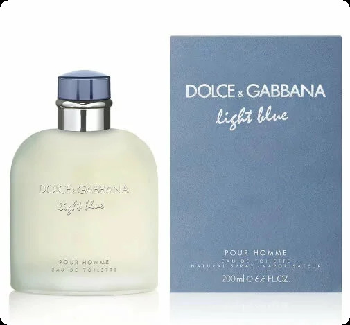 Dolce & Gabbana Light Blue Pour Homme Туалетная вода 200 мл для мужчин