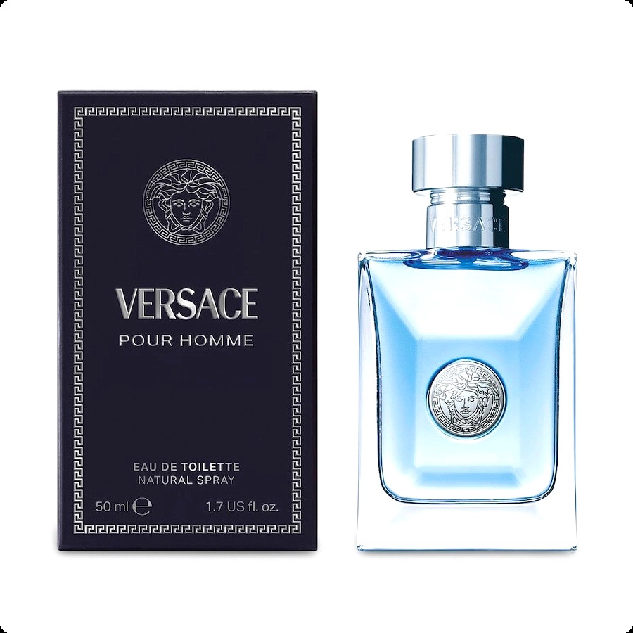 Versace Versace Pour Homme Туалетная вода 50 мл для мужчин
