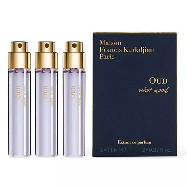 Парфюмерная вода Maison Francis Kurkdjian oud Velvet mood. Maison Francis Kurkdjian oud 11 мл. Maison Francis Kurkdjian oud Cashmere mood EDP 3*11ml.