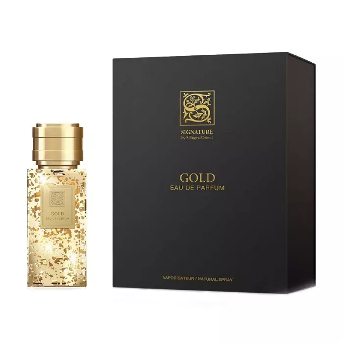 Signature by Sillage d'Orient - Gold. Голд Сигнатюр духи. Signature by Sillage d'Orient Gold 100ml +15ml. Gold Rose духи Signature.