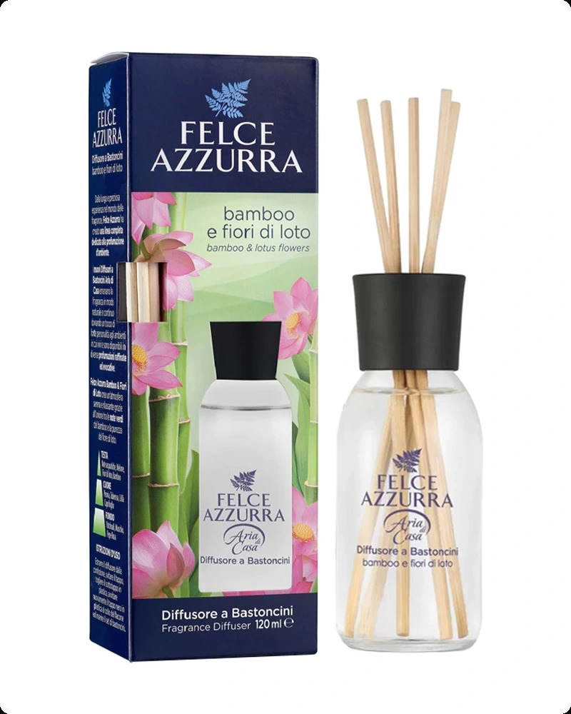 Фельче азура Бамбук и цветы лотоса для женщин и мужчин