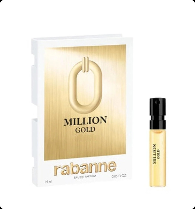 Миниатюра Paco Rabanne Million Gold Парфюмерная вода 1.5 мл - пробник духов