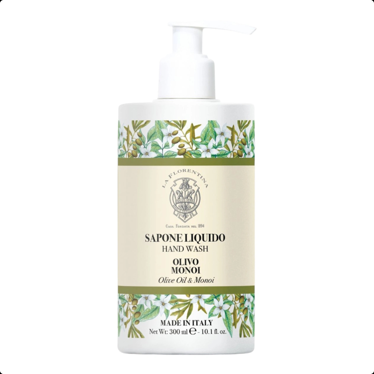 La Florentina Olive Oil and Monoi Жидкое мыло 300 мл для женщин и мужчин