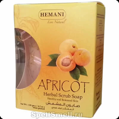 Хемани Абрикосовое мыло для женщин и мужчин