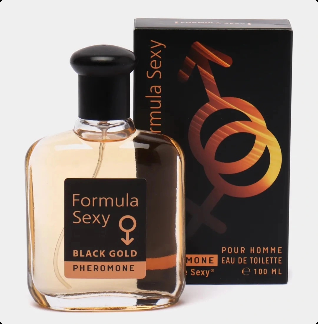 Дельта парфюм Формула секси блек голд для мужчин