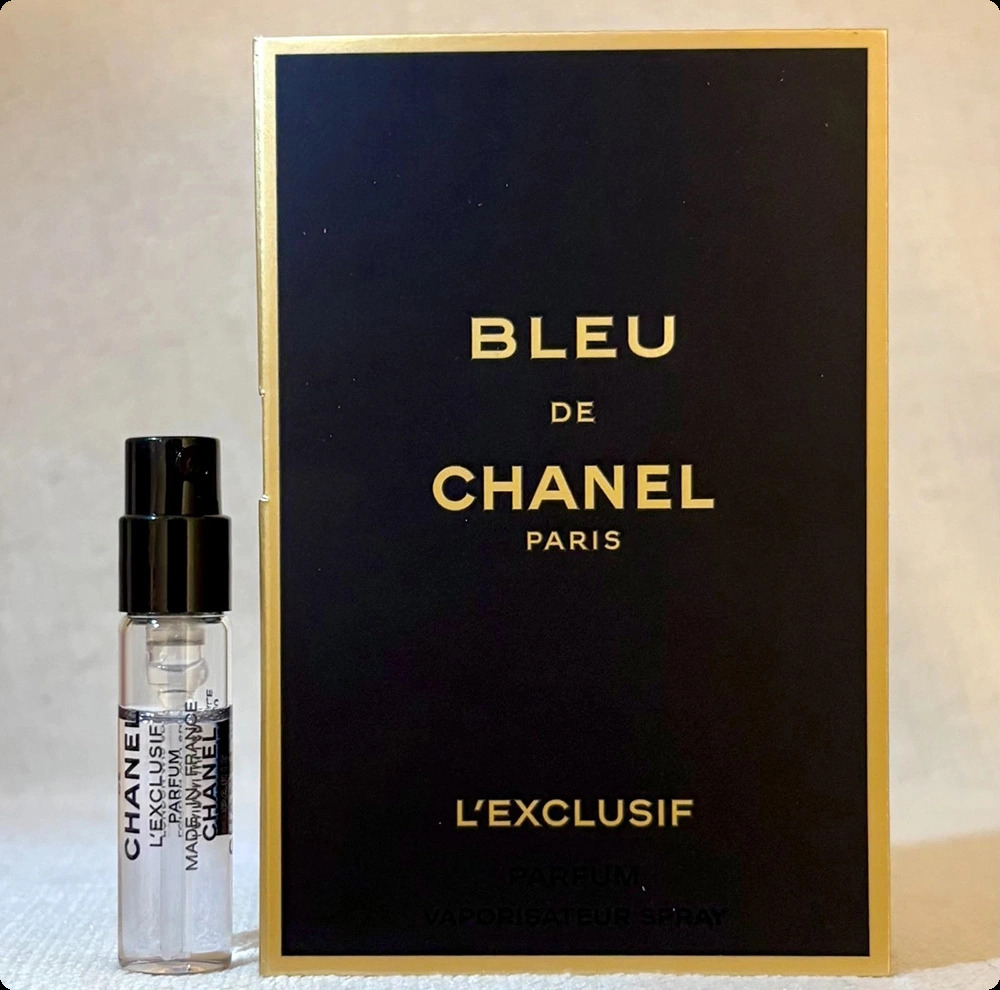 Миниатюра Chanel Bleu de Chanel L Exclusif Духи 1.5 мл - пробник духов