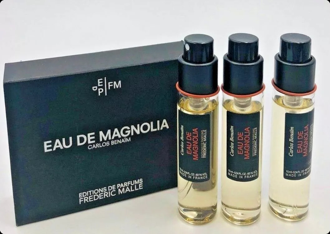 Frederic Malle Eau De Magnolia Набор (туалетная вода 10 мл x 3 шт.) для женщин и мужчин