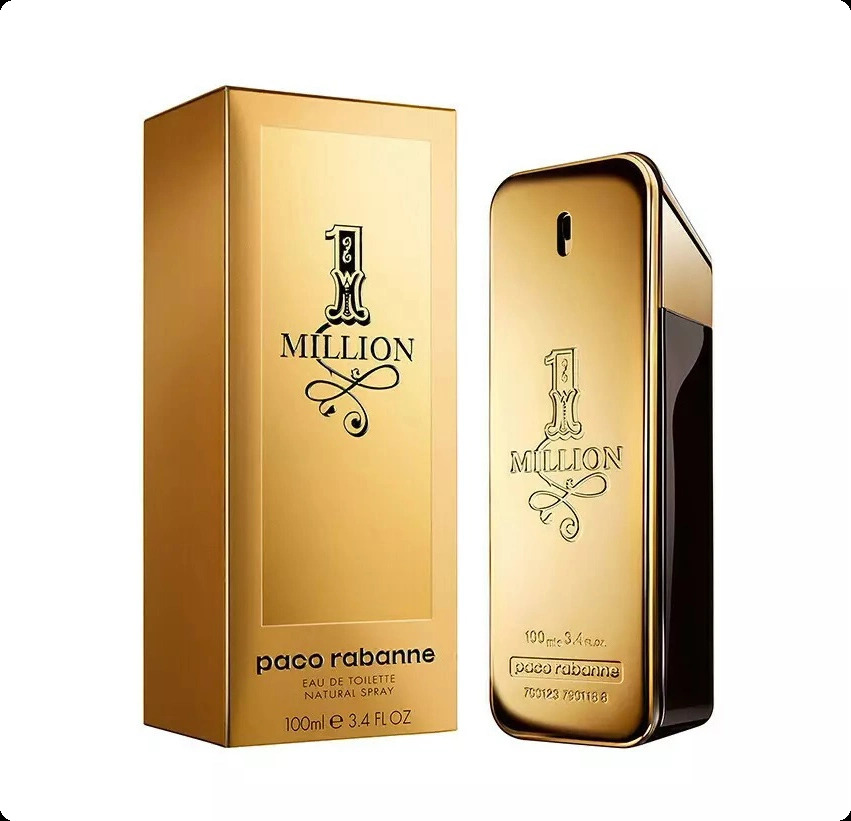 Paco Rabanne 1 Million Туалетная вода 100 мл для мужчин