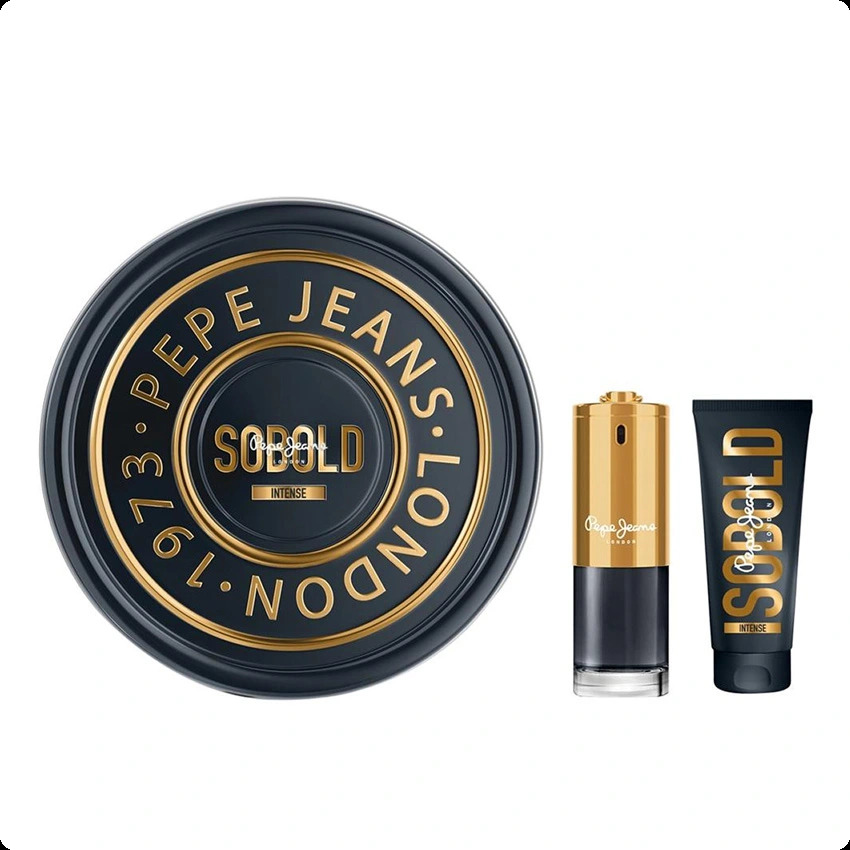 Pepe Jeans London So Bold Intense Набор (парфюмерная вода 80 мл + гель для душа 100 мл) для мужчин