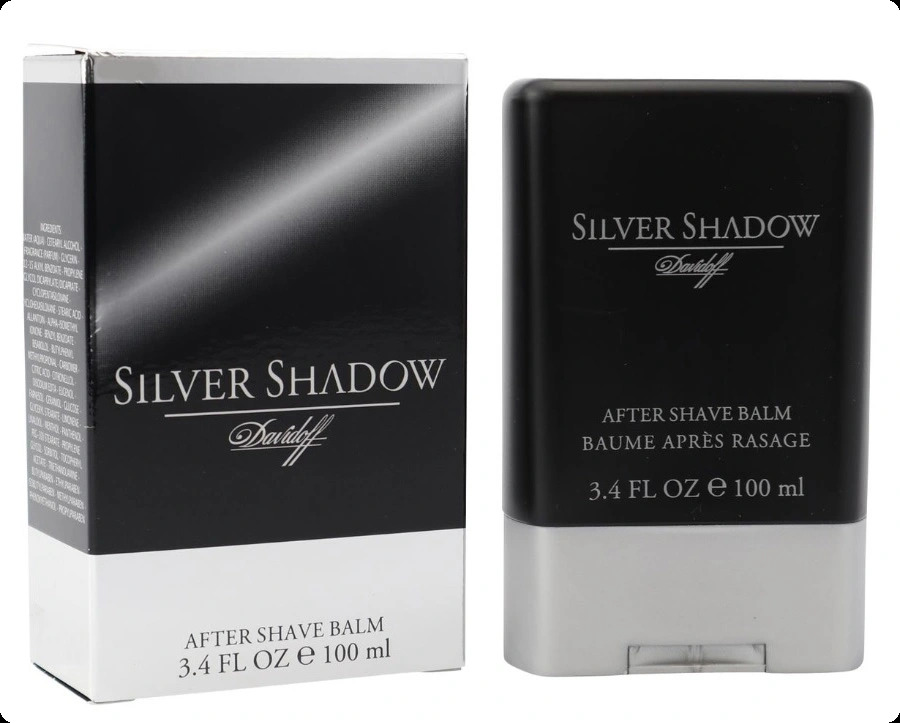 Davidoff Silver Shadow Бальзам после бритья 100 мл для мужчин