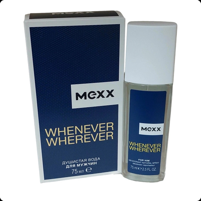 Mexx Whenever Wherever for Him Ароматическая вода 75 мл для мужчин