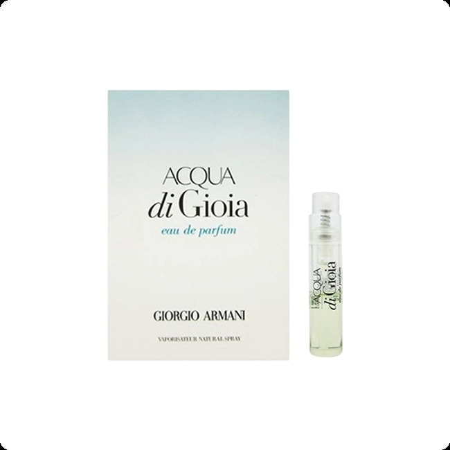 Миниатюра Giorgio Armani Acqua Di Gioia Парфюмерная вода 1.2 мл - пробник духов