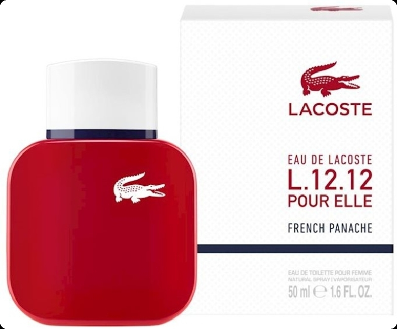 Lacoste L 12 12 French Panache Pour Elle Туалетная вода 50 мл для женщин
